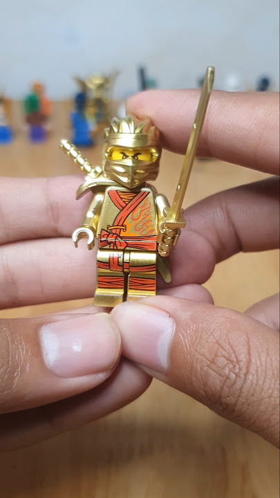 Golden ninja lego#lego #toys #ninjago #unboxing #shorts