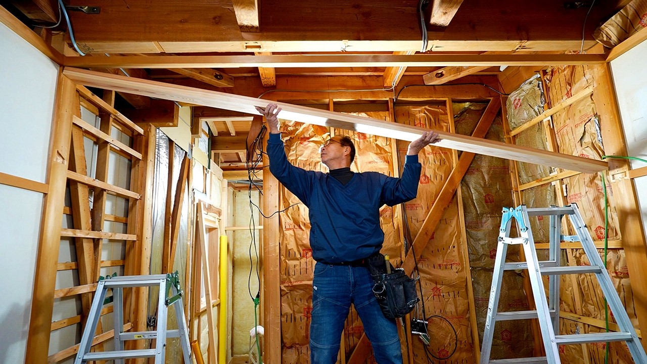 Finishing the Transition Between the Addition and the Original House | Carpenter's Addition