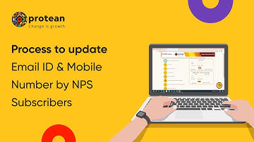 VP10. Process to update Email ID & Mobile Number by NPS Subscribers