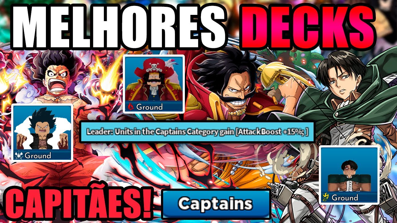 MELHORES DECKS HUGE UPDATE!! DECK COM CAPITÃES!! All Star Tower Defense 