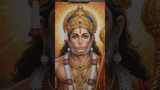 Amazing Hanuman Ji Painting 🎨 | Beautiful Lord Hanuman Art | Easy Painting Tutorial #shorts