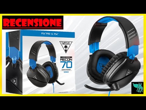 MIGLIORI CUFFIE (economiche) da GAMING PS4/PS5 - Turtle Beach Recon 70P -  SPECIALE 600 ISCRITTI - YouTube