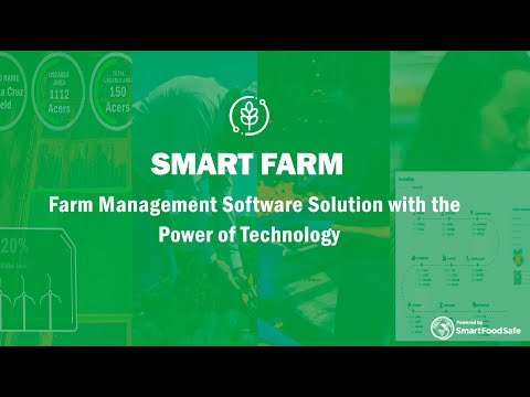 Smart Farm : Farm Management Software - video from SmartFoodSafe