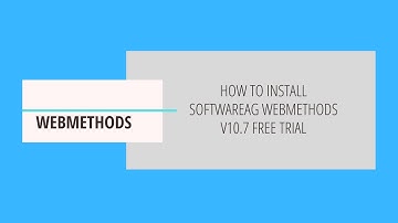 How to Install SoftwareAG webMethods v10.7 Free Trial