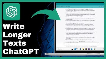 🦾 How To Make Chat GPT Write Longer Texts (Chatgpt Long Answer)
