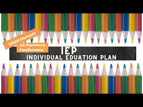 Unpacking the Individual Education Plan - IEP