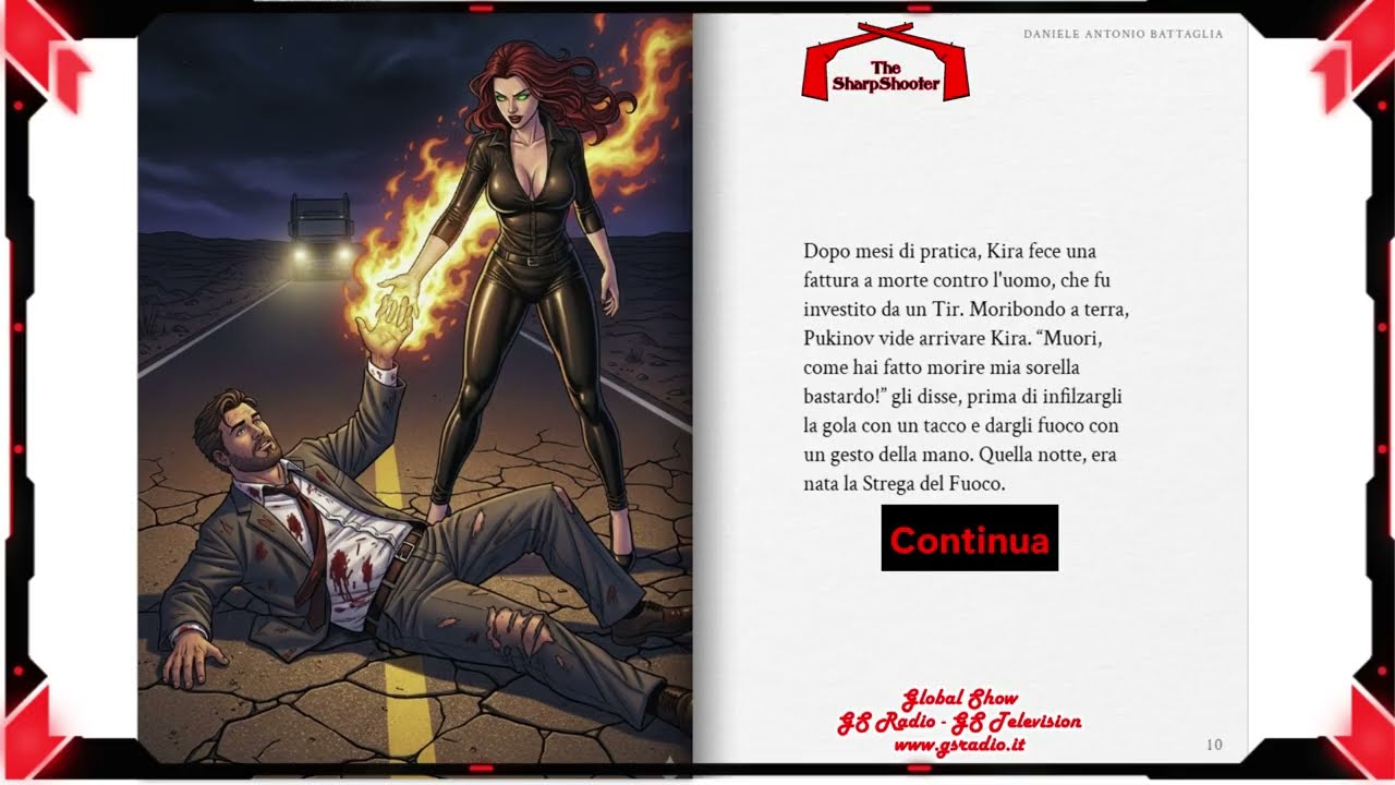 The SharpShooter & the Fire Witch - italiano - Web Graphic Novel - Italiano