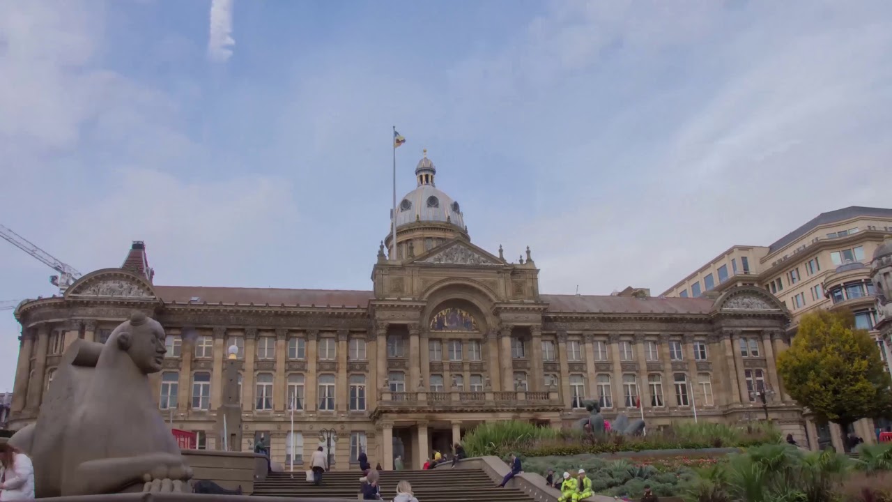 Birmingham Town hall Hyperlapse YouTube