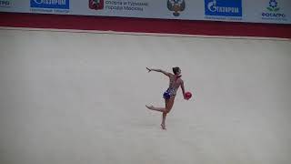 Soldatova Aleksandra (RUS)  ball  Qual Grand Prix Moscow 2018