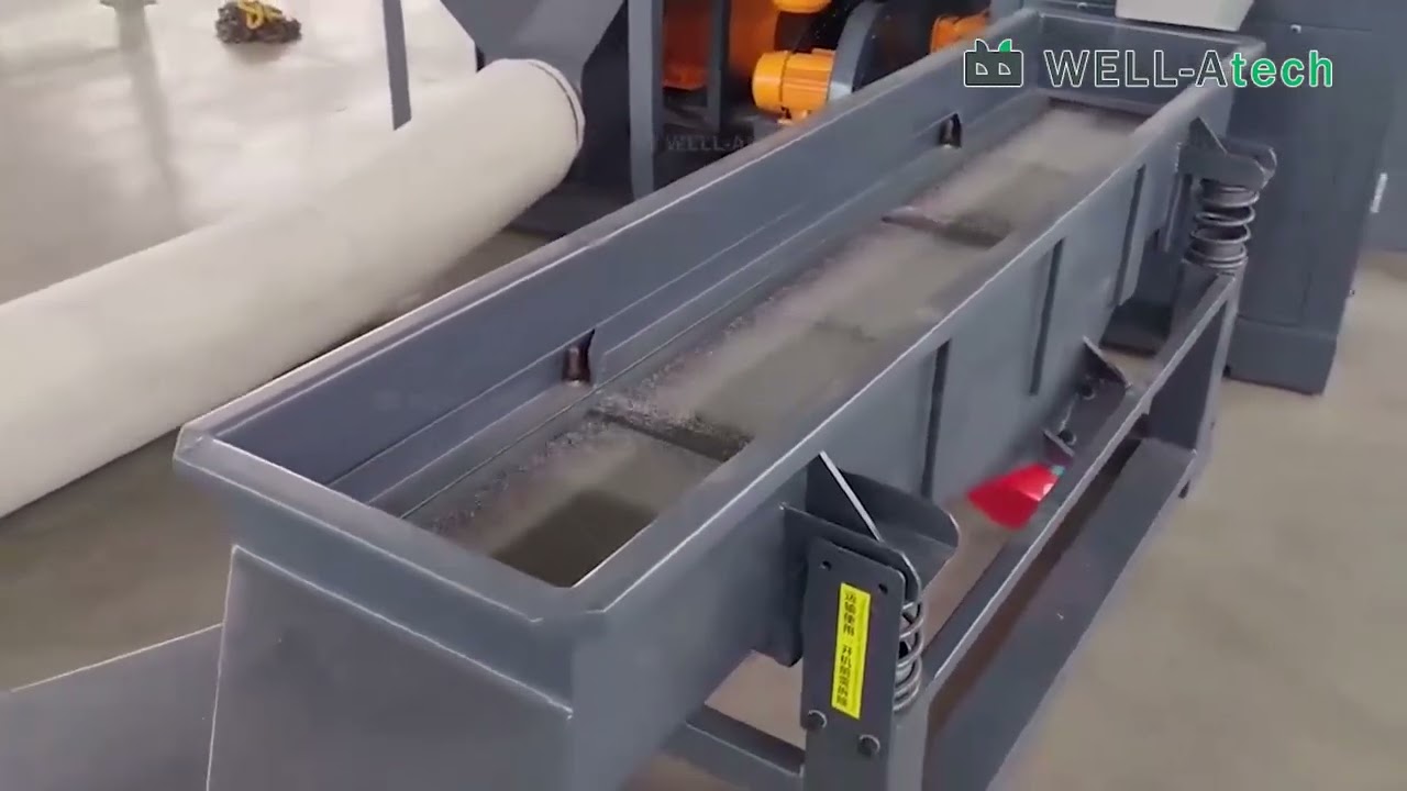 Solid Waste Recycling 400 Model Cable Granulator in USA 