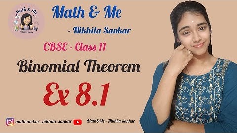 Ex 8.1 Binomial theorem Class11#binomial_theorem #theorem #maths #cbse #online #ncert #exam #board