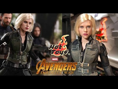 First Look Hot Toys Avengers Infinity War 1 6 Black Widow Collectible Figure Youtube