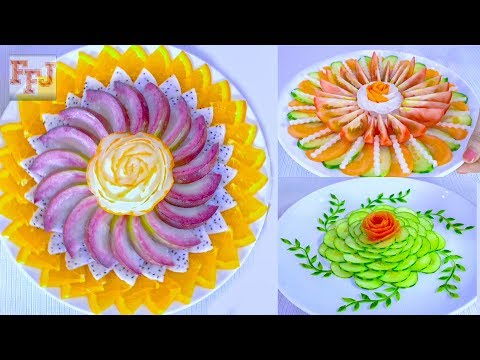 5 Beautiful Fruit & Vegetable Arrangements | Food Arts-Ideas & Hacks