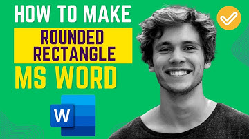 How to Create Rounded Rectangle Shape in MS Word | Easy Step-by-Step Tutorial