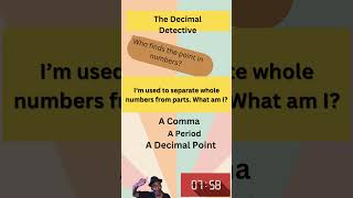MAI The Decimal Detective