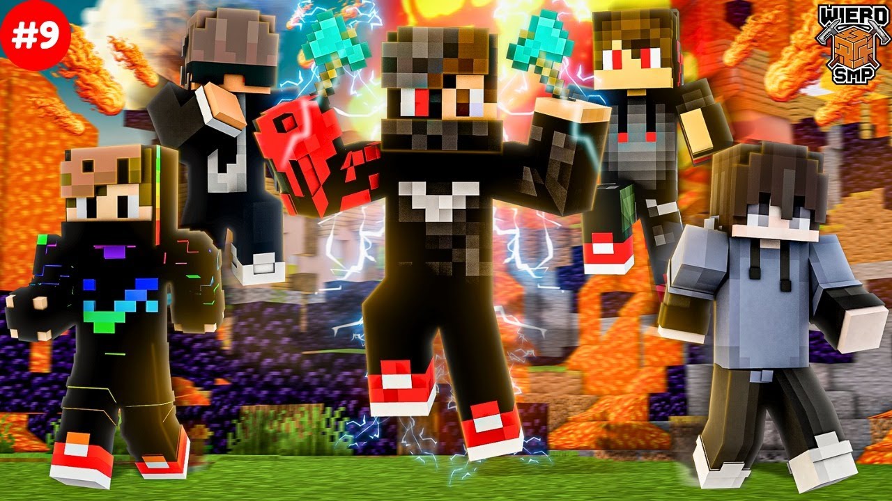 Something Weird Happened😱 | WIERD SMP | Day 9 - YouTube