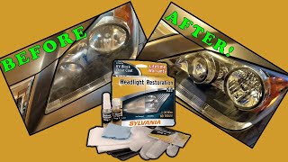 Sylvania Headlight Restoration Kit!!