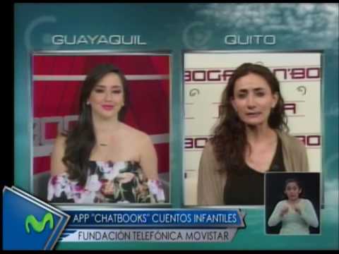 App Chatbooks cuentos infantiles fundación Telefónica Movistar