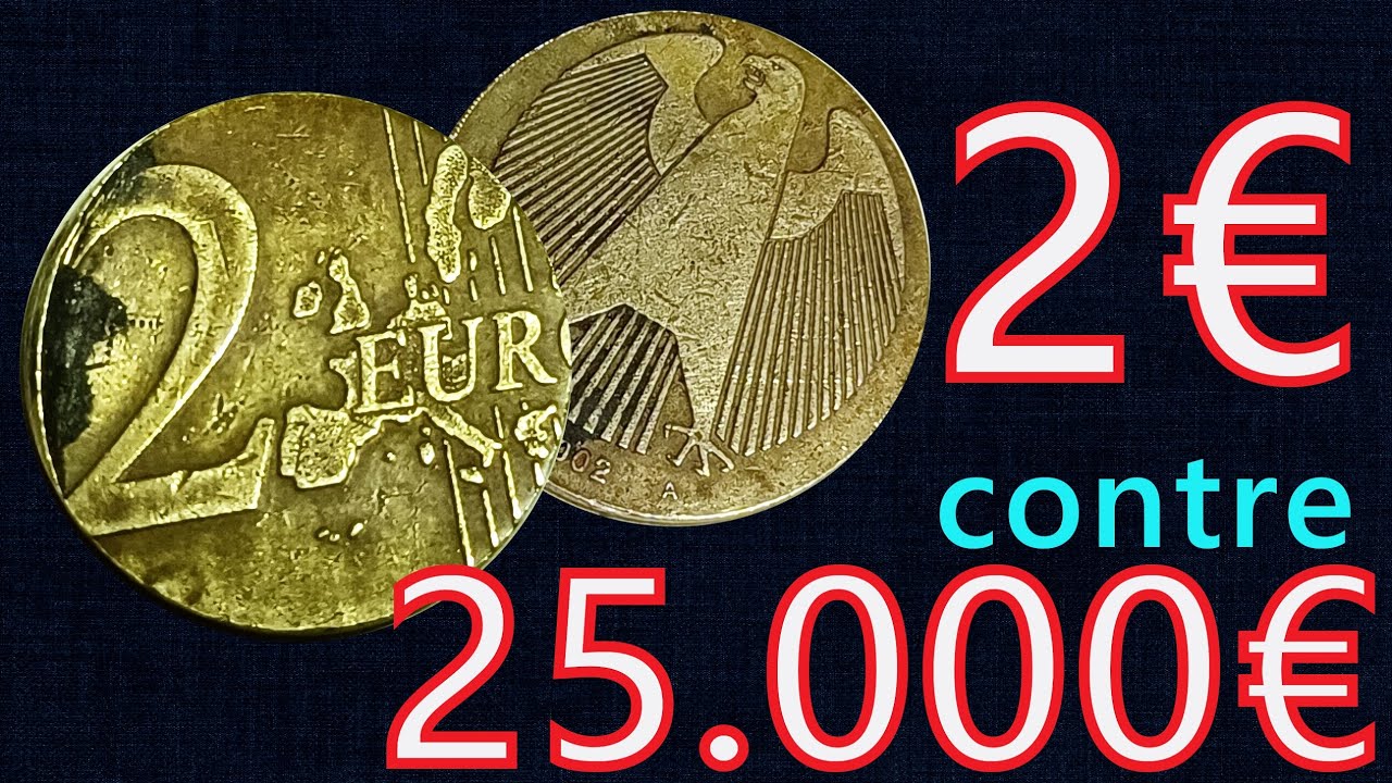 Pèce de 2 euros Portugal 2002 / Erreur de frappe / Rare à trouver