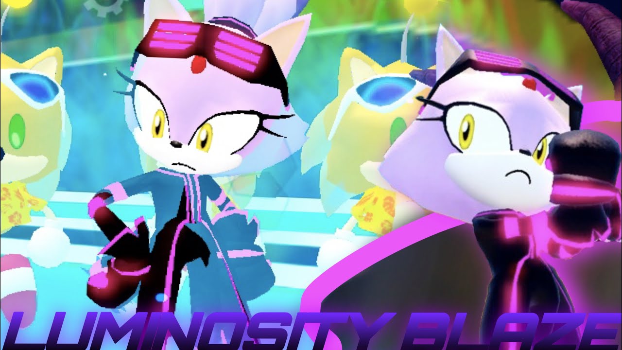 Luminosity Blaze Showcase in Sonic Speed Simulator! (Golden Eggs Wave ...