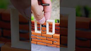 mini brick house #MiniConstruction #MiniHouse #MiniBuilder #MiniBrickHouse