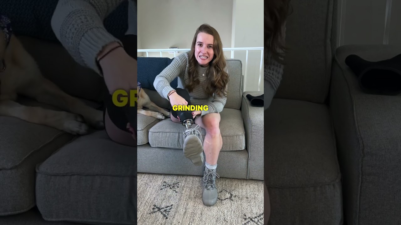 The most ANNOYING prosthetic leg part 🙄 (this always breaks)