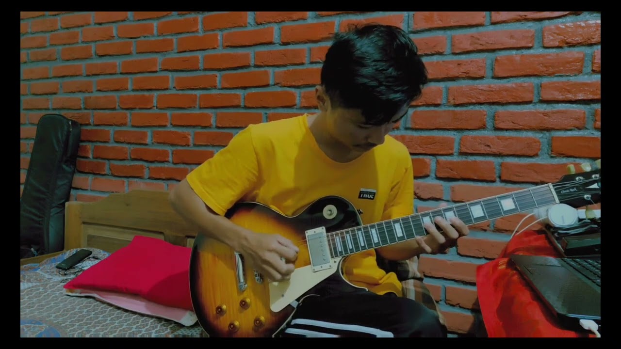 Magdalene - Open your heart guitar solo cover (then & now)