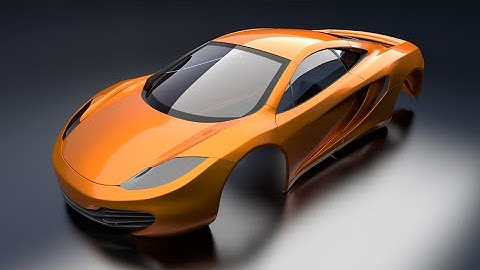 McLaren MP4-12C Graphic Design (Weapons included) With Animation