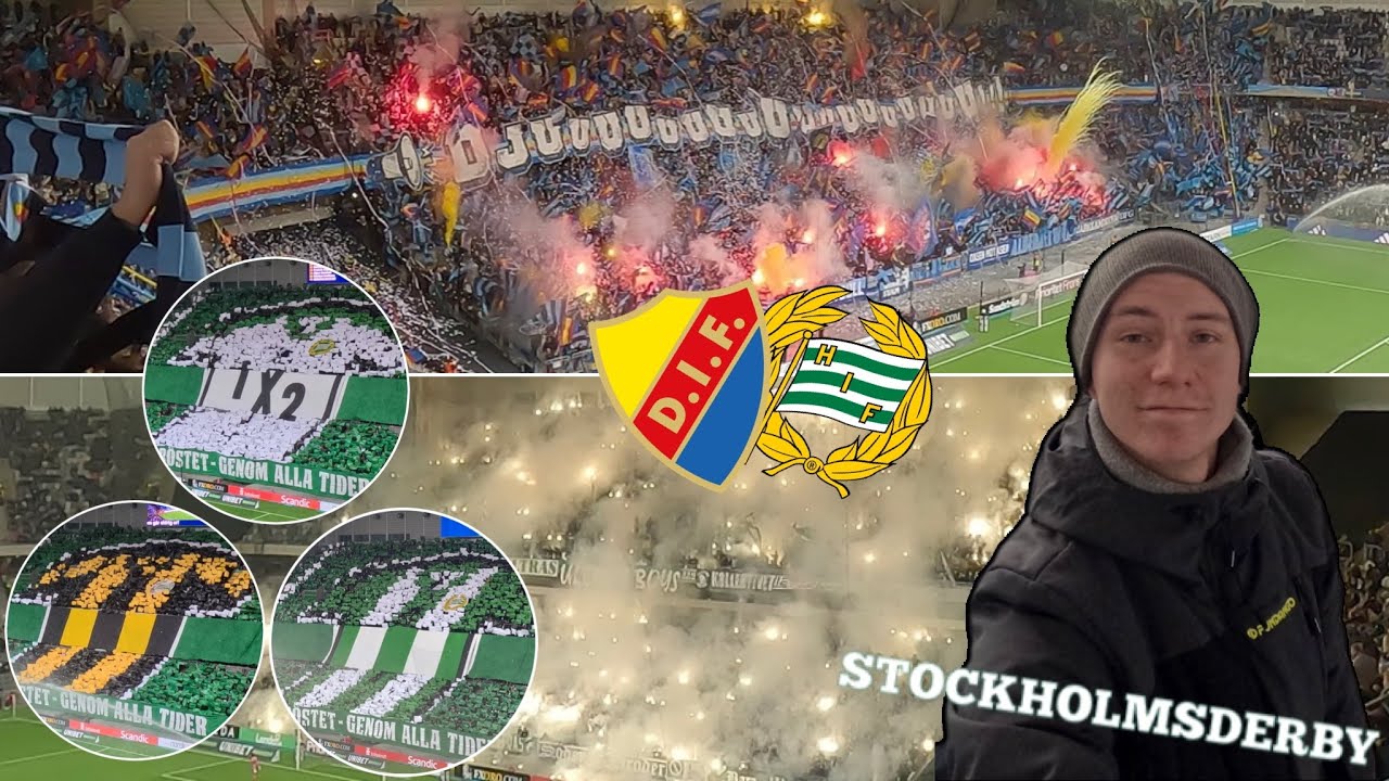 Sick TIFOS but Anticlimax: DJURGÅRDEN - HAMMARBY Stockholmsderby Experience, Allsvenskan Omgång 27