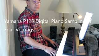 Yamaha P125 Voicings Sampled