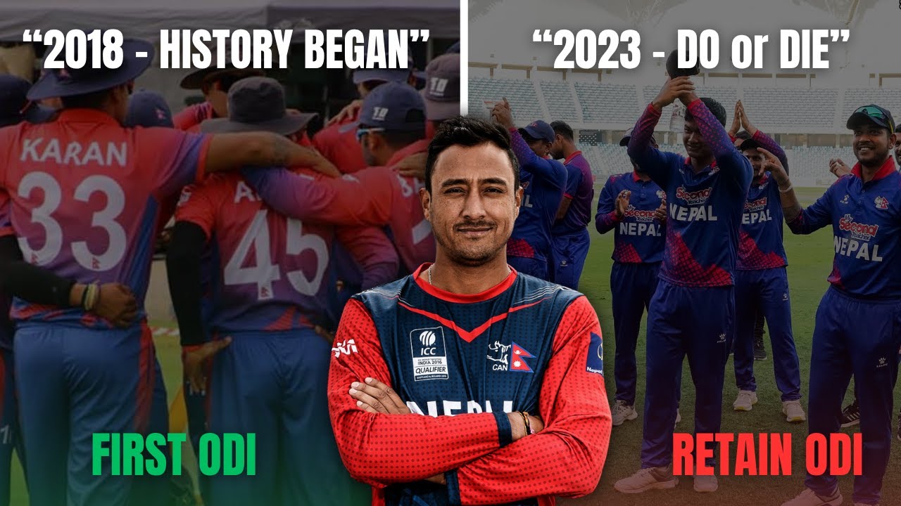 "Nepal Cricket Story: From First ODI in 2018 to ODI Status Survival in 2023"