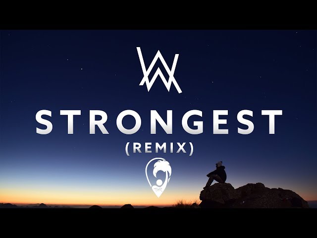Ina Wroldsen - Strongest [Alan Walker Remix] with Lyric, By Amplify Sound