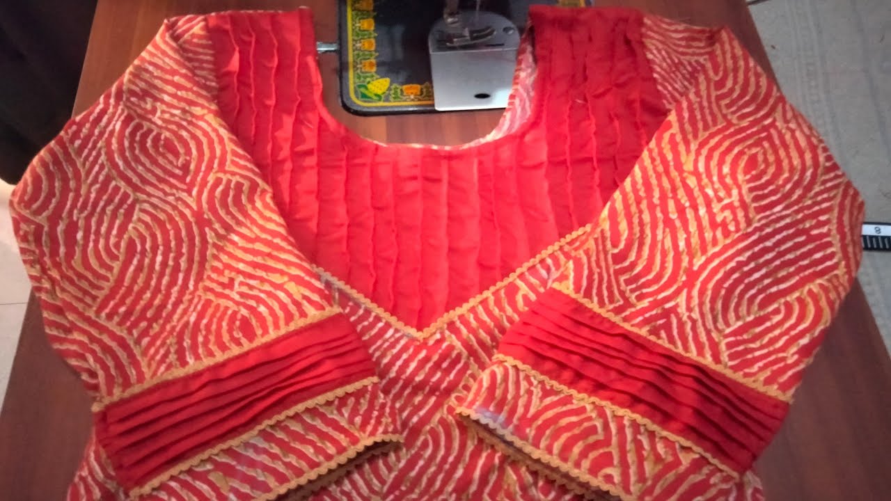 Dhindsa stitching  is live 🔴 pintex neck design banana sikhe