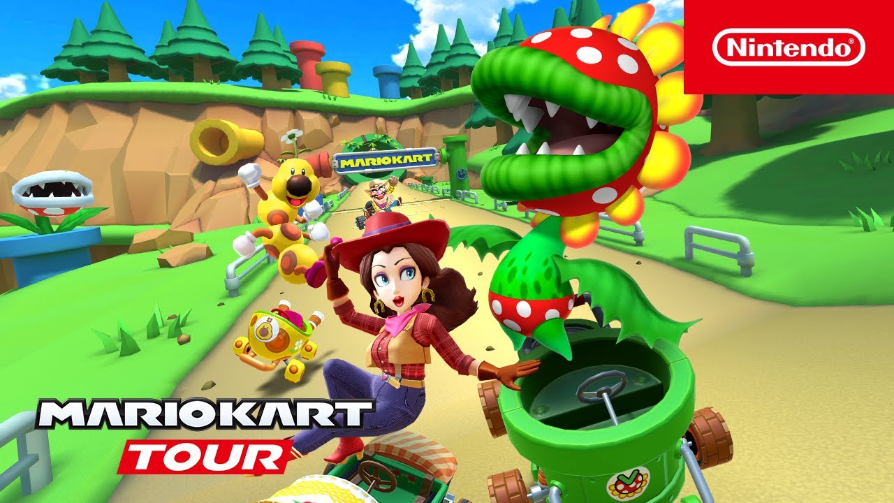 The Night Tour begins in the Mario Kart Tour game