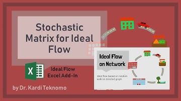 Stochastic Matrix for Ideal Flow