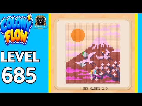 🐜 Colony flow level 685 solution and walkthrough for gameplay 