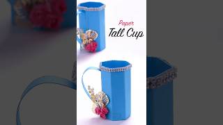 Paper craft /Easy craft ideas /how to make /DIY /Paper Cup /D.I.Yay!