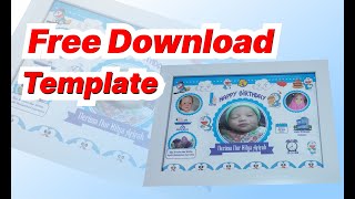Download Template BIodata Bayi Tema Doraemon siap Print Gratiss!!!