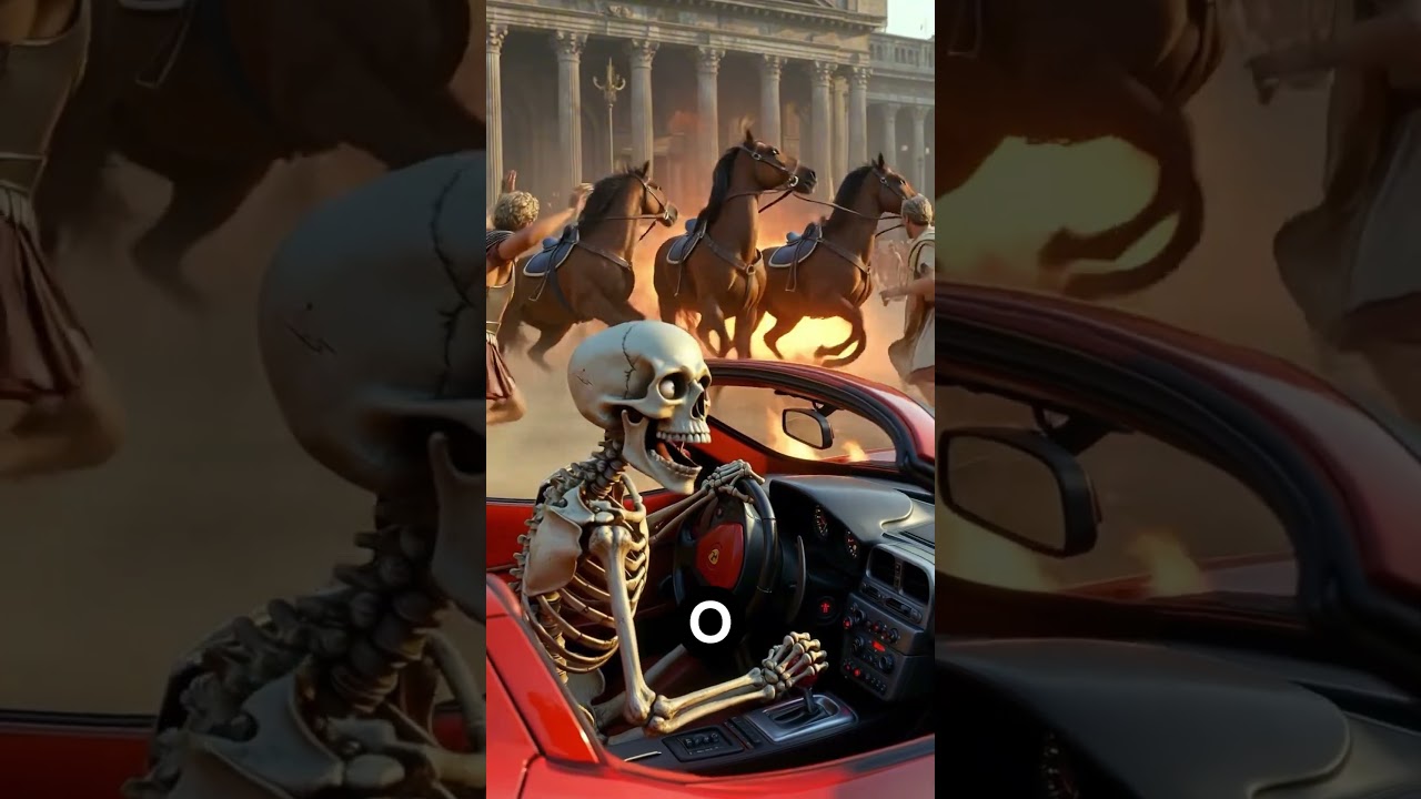 Imagina se você levasse uma ferrari para a Roma Antiga?