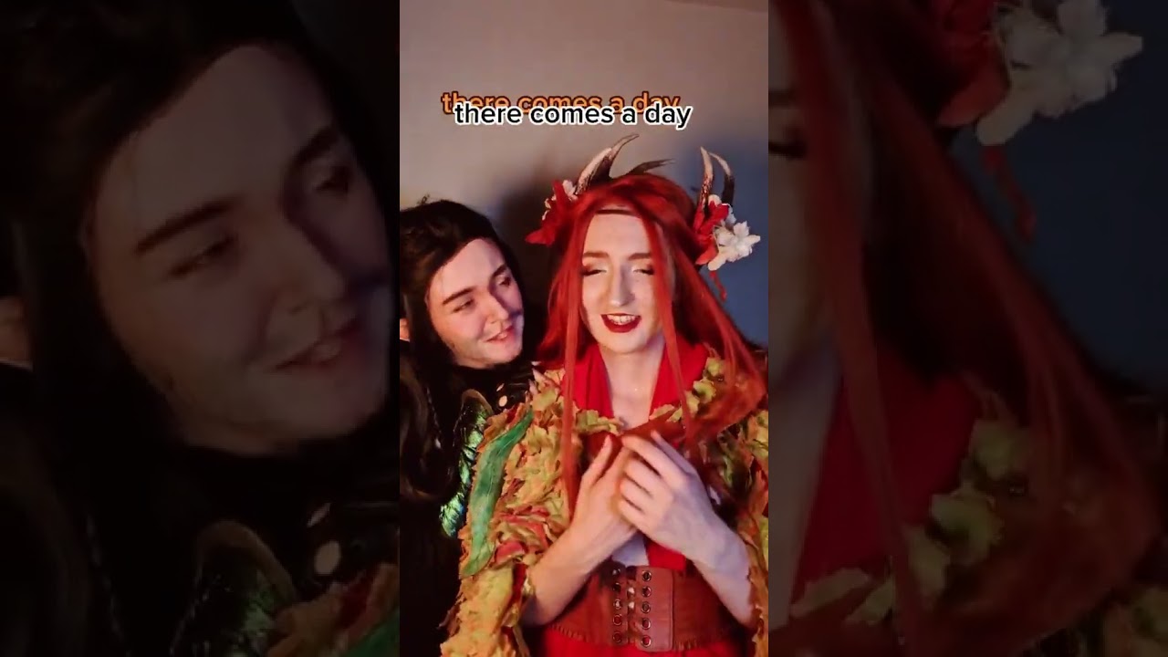 ✨Temporary dream✨Keyleth leading her people Vax at her side Critcal Role Vox Machina cosplay #shorts