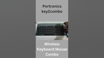 Portronics wireless keyboard mouse combo #keyboard #mouse #portronics #wireless #acer #asus #laptop