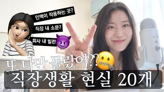 대기업 10년차 직장생활 후 알게된 