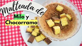 Malteada de Milo con Chocorramo /Receta facil y deliciosa