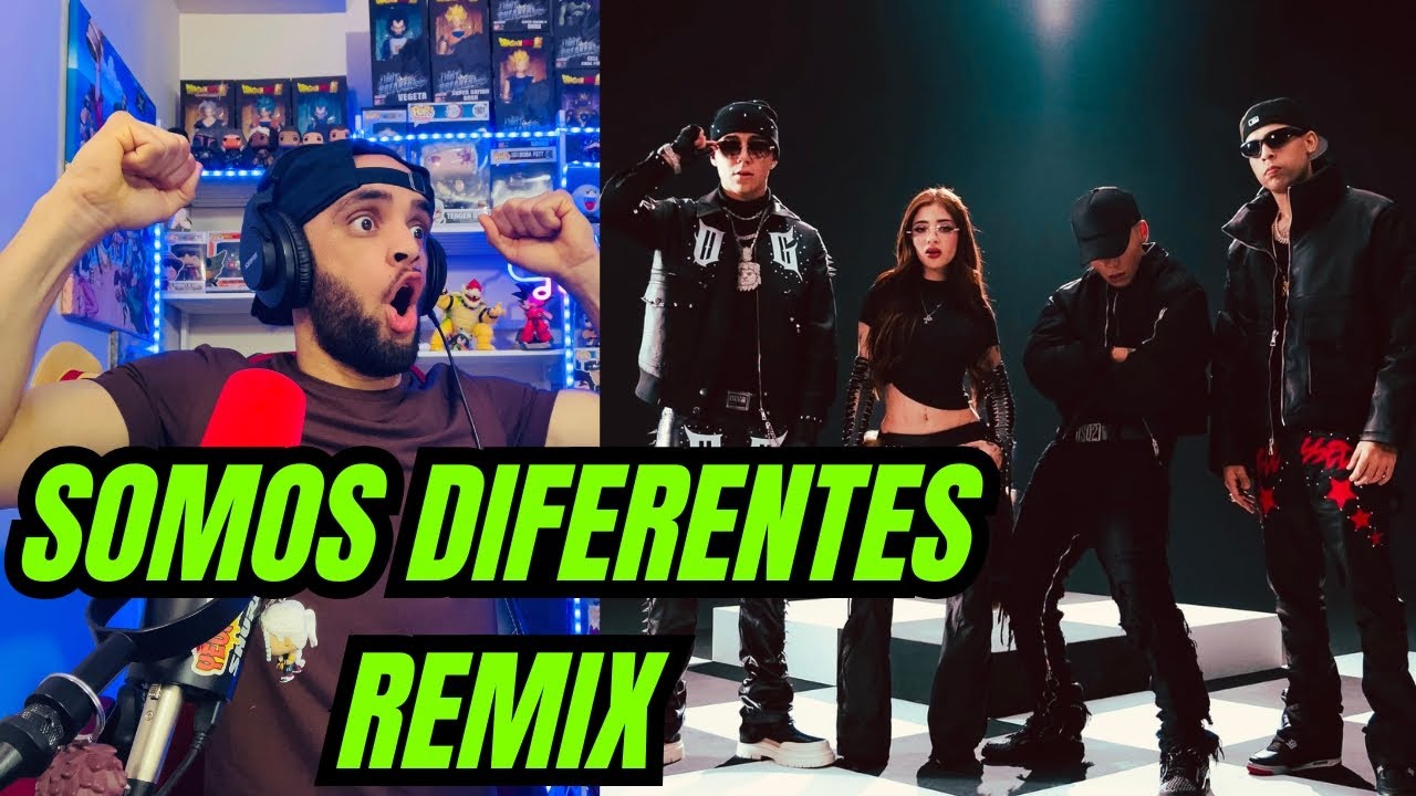 (YEUMOREL REACCIONA) A  Somos Diferentes Remix