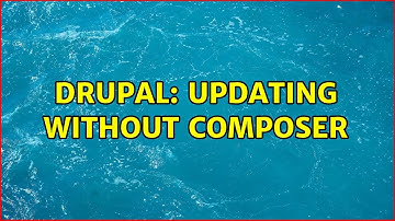 Drupal: Updating without Composer (2 Solutions!!)