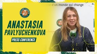 Anastasia Pavlyuchenkova Press Conference After Round 4 Roland-Garros 2023