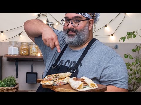 الشاورما اشهر ساندوتش في العالم الشيف محمد صلاح هيعمل شاورما بس مش اي شاورما شاورما بط