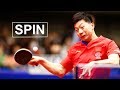 Spin in Table Tennis technique training Вращение настольный теннис  тренировка s#1