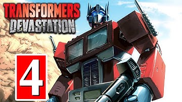 Transformers Devastation Walkthrough Part 4 BOSS Devastator HD
