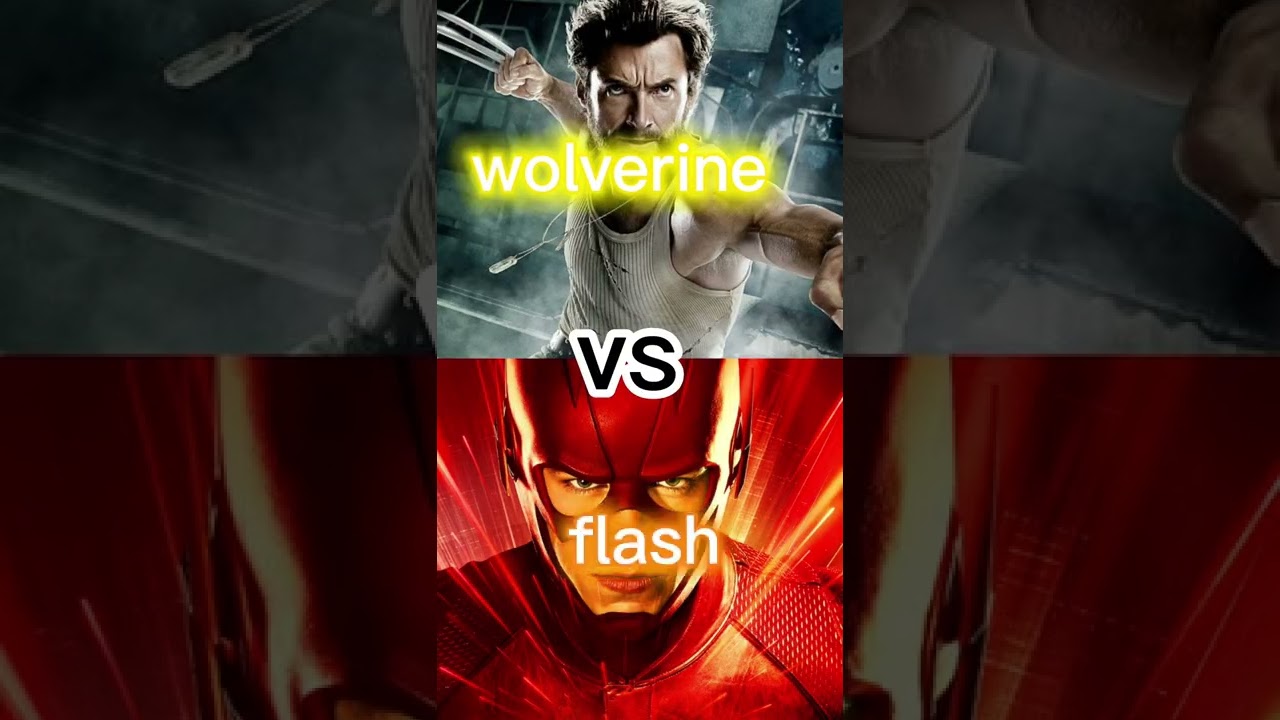 wolverine vs flash